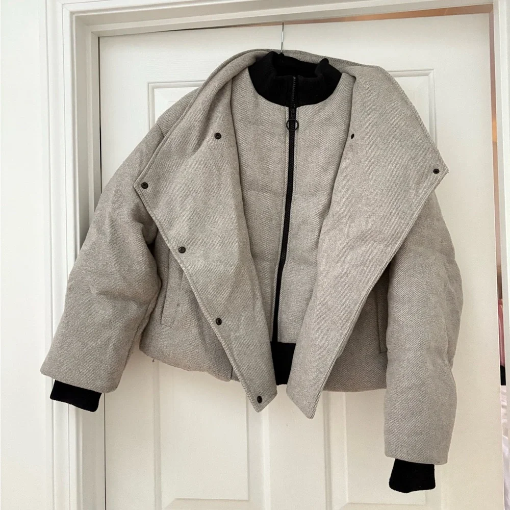 ba&sh Gray Women's Jacket - Picture 2 of 6